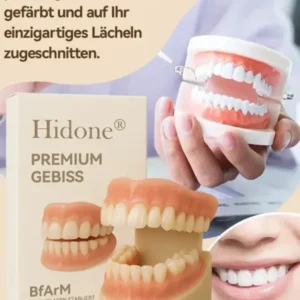 𝐇𝐢𝐝𝐨𝐧𝐞®🚀 – 🦷𝐏𝐫𝐞𝐦𝐢𝐮𝐦 𝐆𝐞𝐛𝐢𝐬𝐬🦷(✨Geeignet für alle Mundformen, speziell angefertigte Zahnersätze für die perfekte Passform✨)