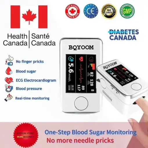BQYOOM™ Advanced Non-Invasive GlucoseMonitor