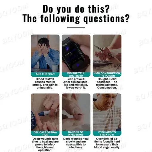 BQYOOM™BloodSight Non-Invasive Health Monitor