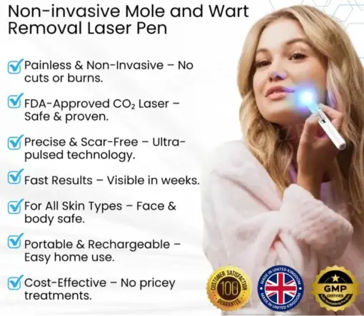 Bikenda® Non-Invasive Mole and Wart Removal Laser Pen