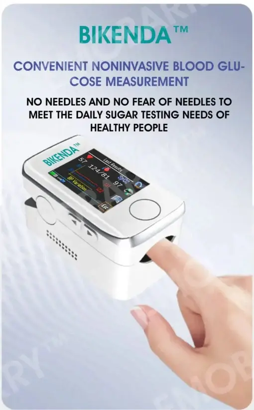 Bikenda™ Precision Glucose Monitoring Premium Non-invasive Medical Device