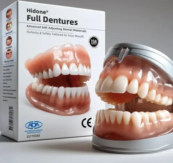 Hidone® Full Denture Set🦷🦷💃Advanced Self-Adjusting Dental Materials (⏰Limited time discount last 30 minutes⏰)