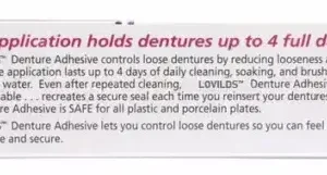 LOVILDS™ Thermoplastic Denture Adhesive