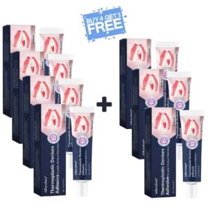 AdhereDent®  Thermoplastic Denture Adhesive ⏳ Durable Denture Retention