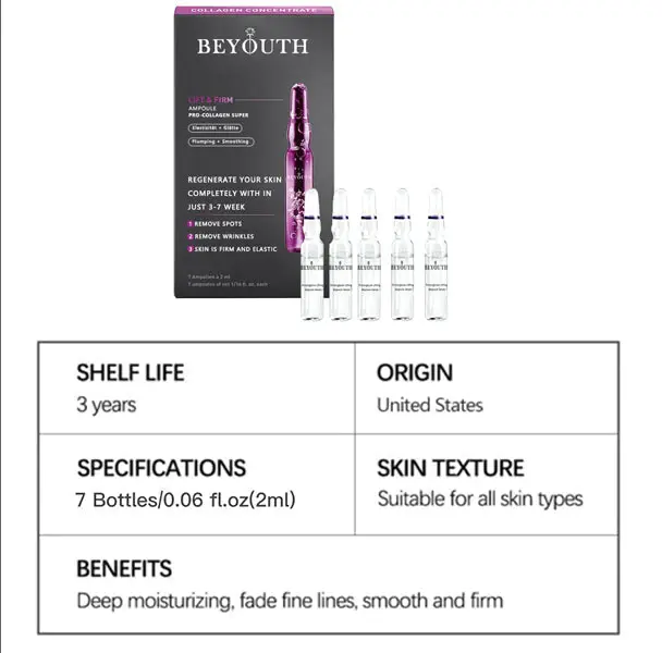 BeYouth™ Pro-Collagen and Ceramide Lifting Ampoule Serum