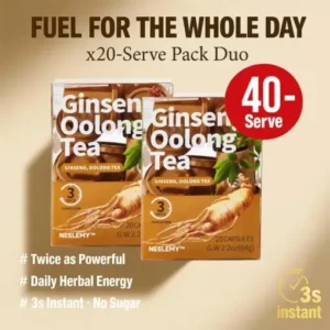 NESLEMY™ Ginseng Oolong Energy & Strength Tea