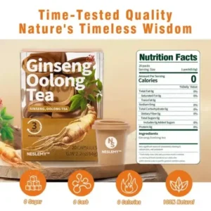 NESLEMY™ Ginseng Oolong Energy & Strength Tea