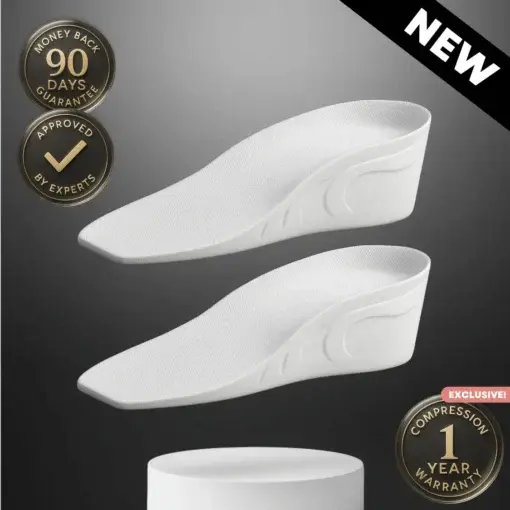 NESLEMY™ Height-increasing and shock-absorbing insoles