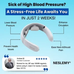 NESLEMY® Next-Gen TENS Neck Massager