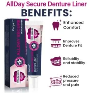 Ourlyard® AllDay Secure Denture Liner