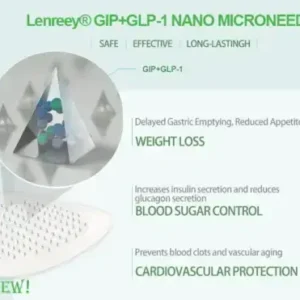 𝖫𝖾𝗇𝗋𝖾𝖾𝗒® GIP+GLP-1 𝖭𝖺𝗇𝗈 𝖬𝗂𝖼𝗋𝗈𝗇𝖾𝖾𝖽𝗅𝖾 𝖯𝖺𝗍𝖼𝗁