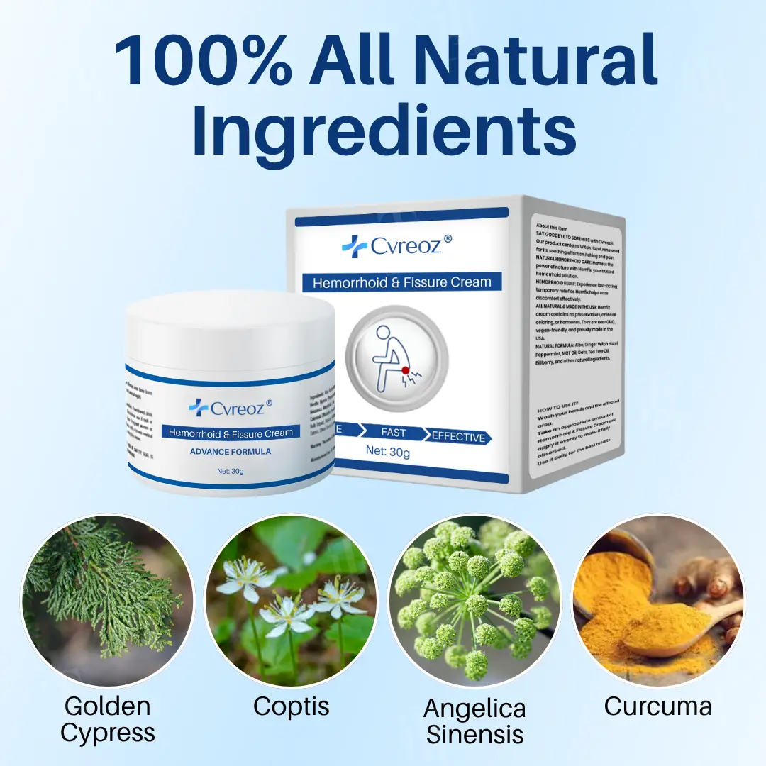Cvreoz® Hemorrhoid & Fissure Cream