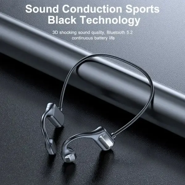 YUNPSO Bone Conduction Smart Hearing Aid Bluetooth Earphones