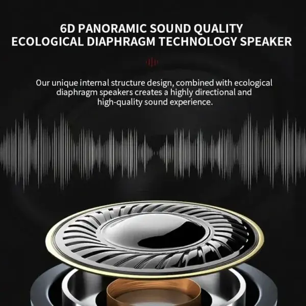 YUNPSO Bone Conduction Smart Hearing Aid Bluetooth Earphones